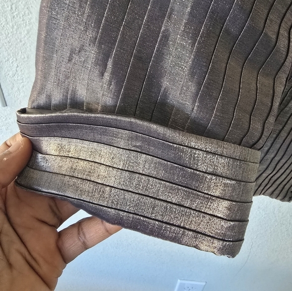 COPY - J.R. Nites Carol Lin Jacket Tank Set 2-Pc Taupe Bead 3/4 Sleeve Cuff Wom… - Picture 5 of 16